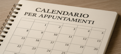 Prenotazione appuntamento - - FASE SPERIMENTALE -